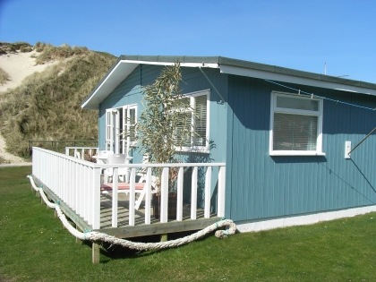 Gwithian Beach Chalets in Cornwall...